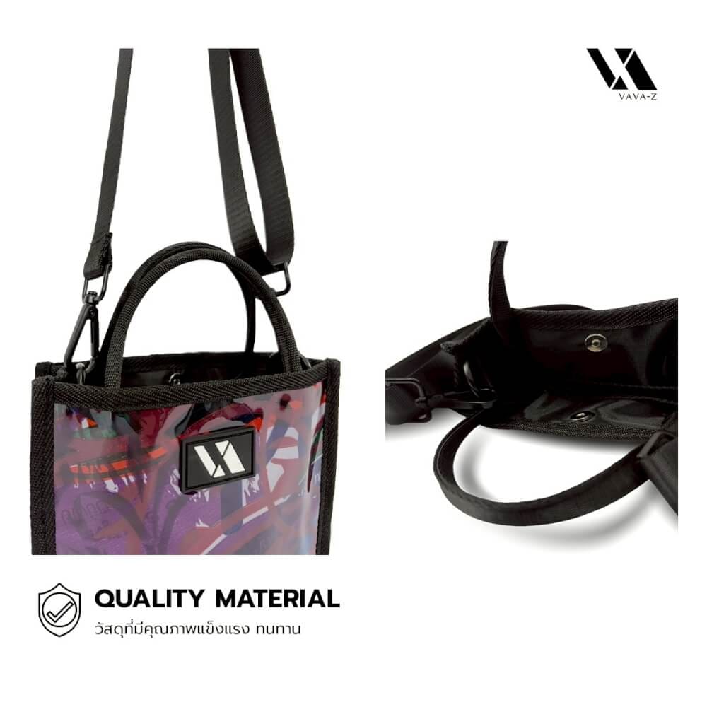 กระเป๋าสะพายข้าง กันน้ำ VAVAZ รุ่น CROSSBODY LONG-PIM ขนาด 18X5X17 ซม.(คอลเลคชั่นใหม่ 2026)_3