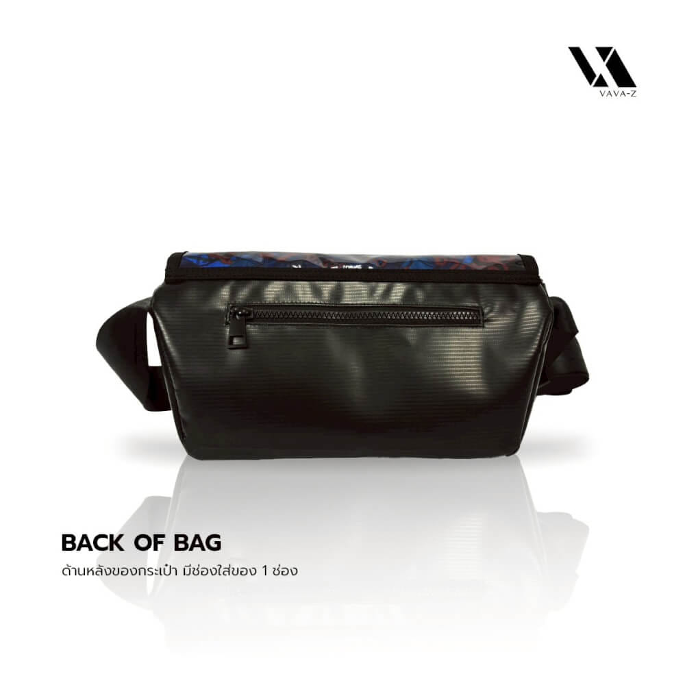 กระเป๋าสะพาย กันน้ำ VAVAZ รุ่น MESSENGER BAG LONG-PIM ขนาด 30X10X14 ซม. (คอลเลคชั่นใหม่ 2026)