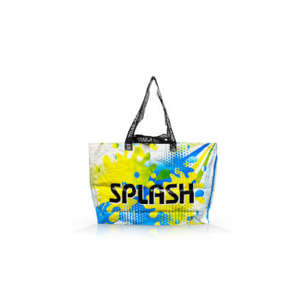 กระเป๋าช้อปปิ้ง VAVAZ รุ่น SPLASH สีเหลือง-ฟ้า_0