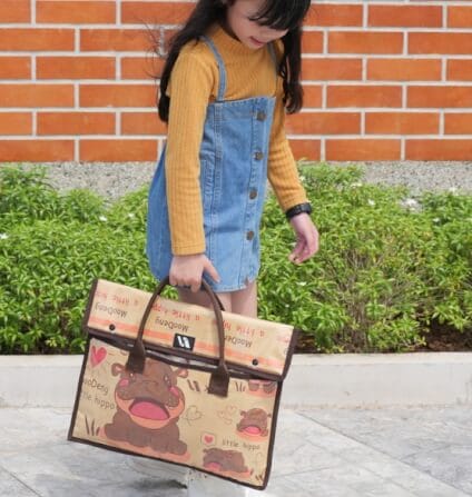 กระเป๋าใส่โน้ตบุ๊ค VAVAZ รุ่น LAPTOP หมูเด้ง_3