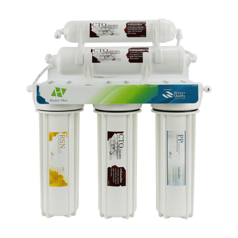 เครื่องกรองน้ำดื่ม 5 ขั้นตอน HYDROMAX (สีขาว)_0
