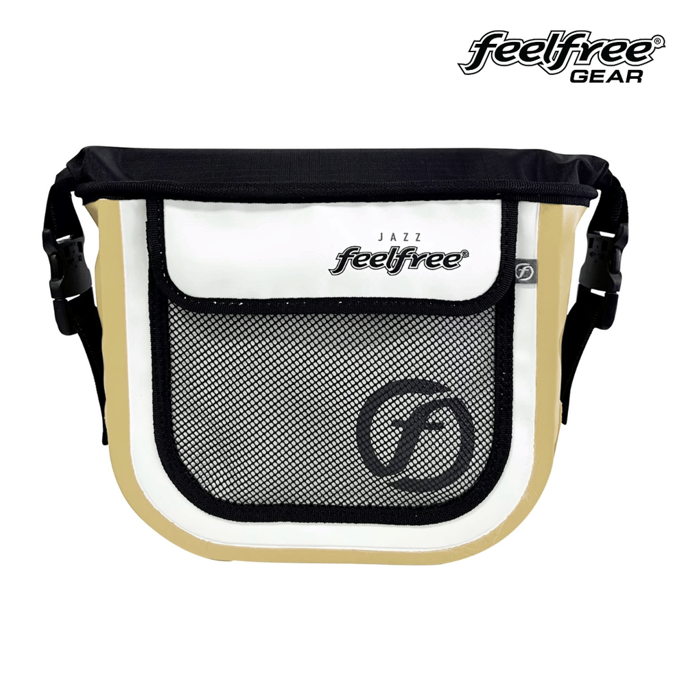 กระเป๋าสะพายกันน้ำ FEELFREE JAZZ 23 สี WHITE / TAN