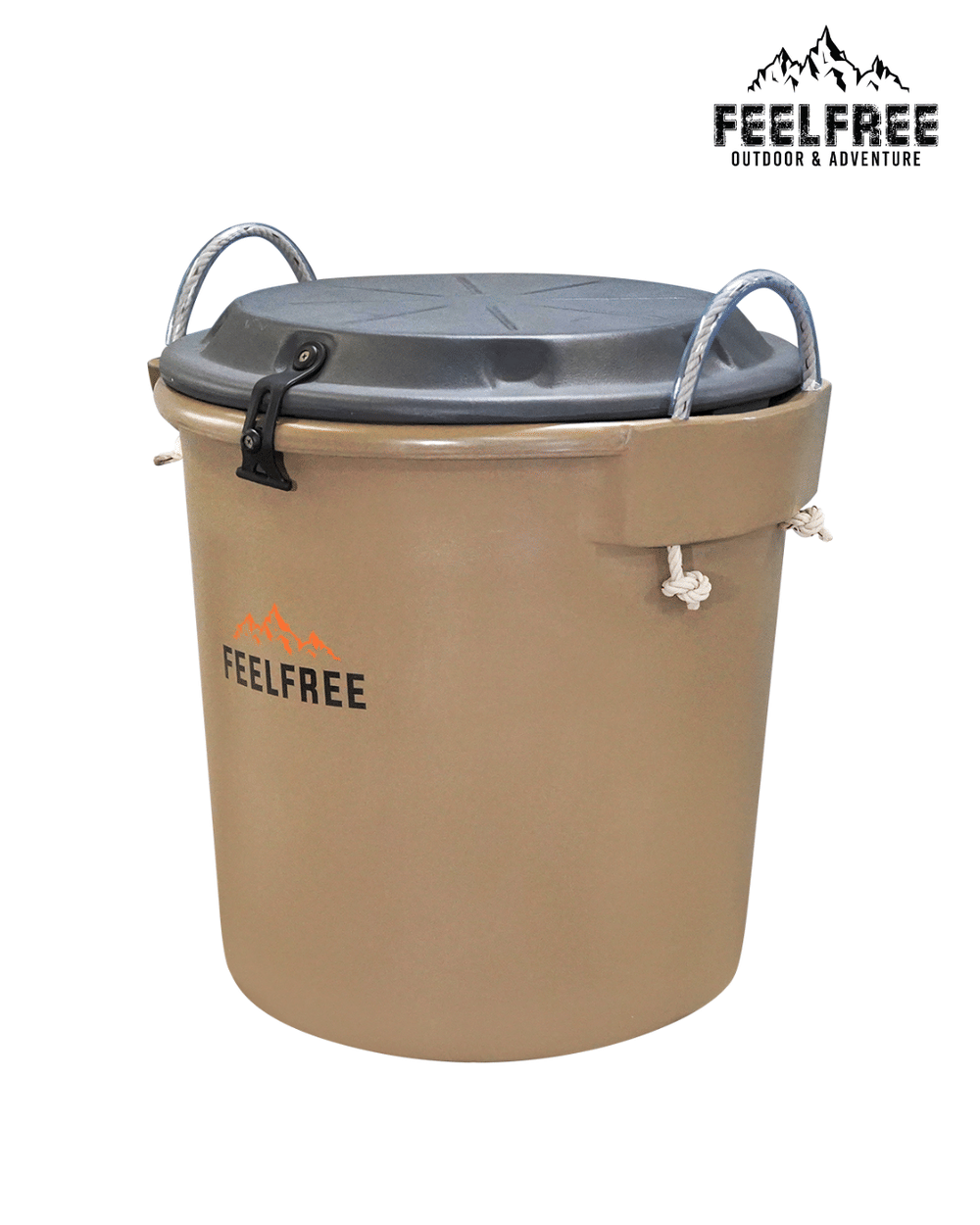 ถังน้ำแข็งเก็บความเย็น FEELFREE INNER BIN ความจุ 50L สีน้ำตาล