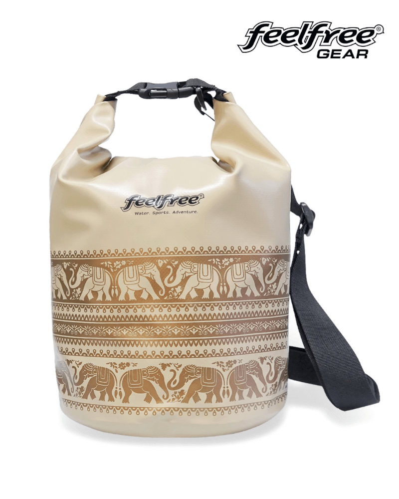 กระเป๋ากันน้ำ FEELFREE DRY TUBE CHANG รุ่นช้าง 5L สีแทน/ทอง_0