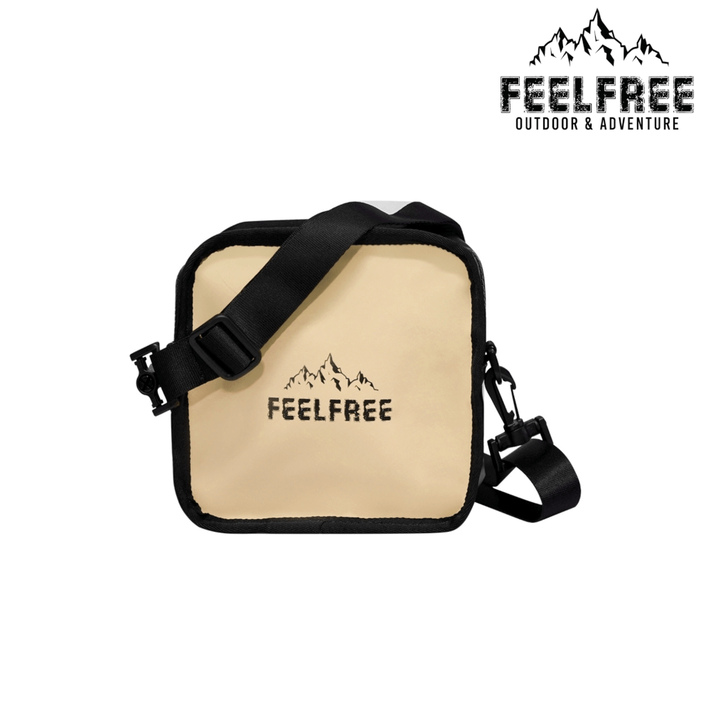 กระเป๋าสะพายข้าง FEELFREE รุ่น QQ สี แทน