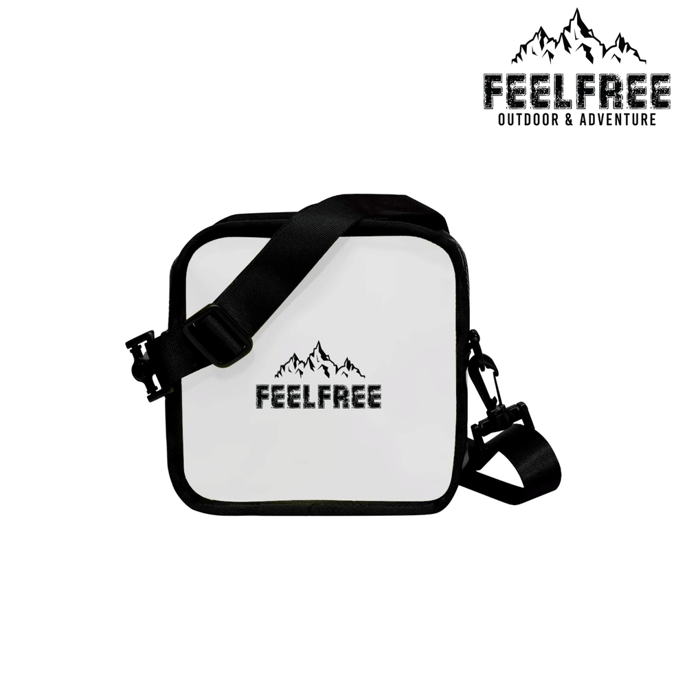 กระเป๋าสะพายข้าง FEELFREE รุ่น QQ สีขาว