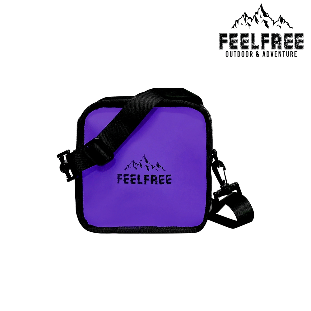 กระเป๋าสะพายข้าง FEELFREE รุ่น QQ สีม่วง