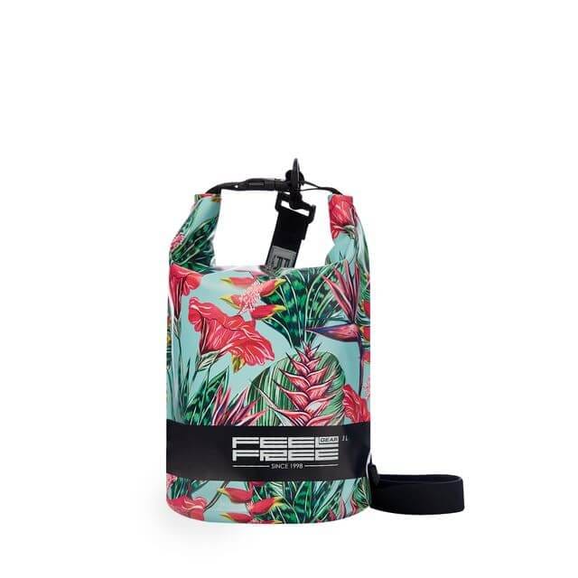 กระเป๋ากันน้ำ FEELFREE  DRY TUBE TROPICAL15L สี TEAL/RED