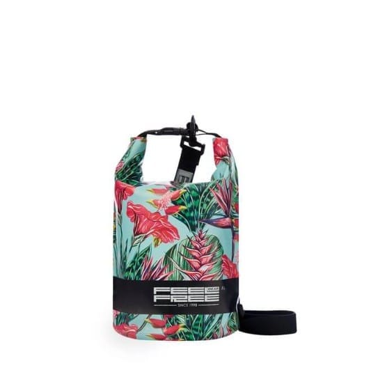 กระเป๋ากันน้ำ FEELFREE  DRY TUBE TROPICAL 5L สี TEAL/RED