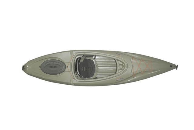 เรือคายัค 1 ที่นั่ง FEELFREE KAYAK รุ่น GT สี RANGER