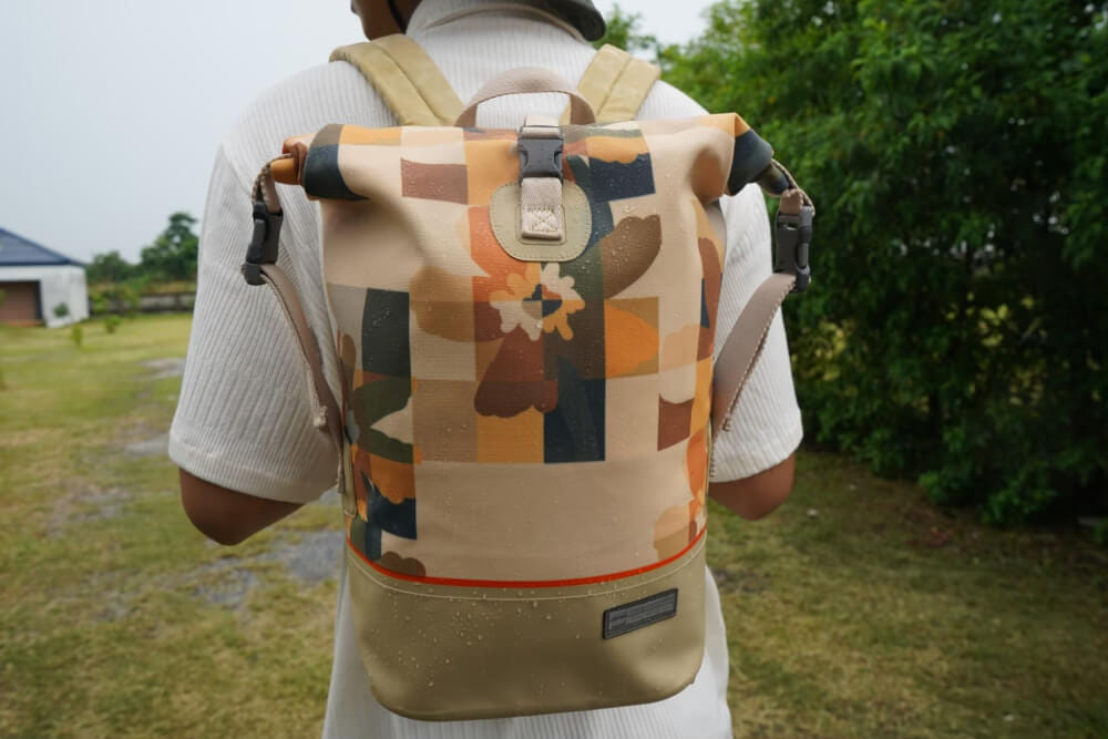 กระเป๋าเป้ผ้ากันฝน FEELFREE DRY TANK  TROPICAL 20 L สี ELYSIAN