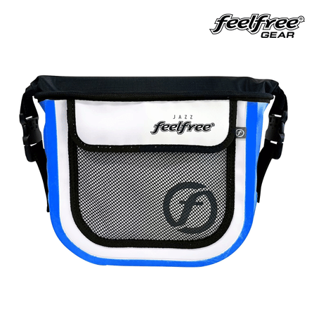 กระเป๋าสะพายกันน้ำ FEELFREE JAZZ 23 สี WHITE / SAPPHIRE BLUE_1
