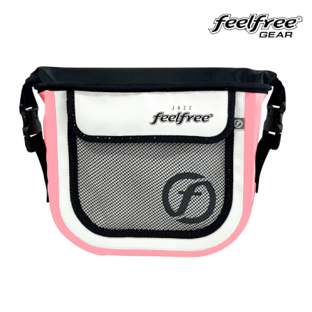 กระเป๋าสะพายกันน้ำ FEELFREE JAZZ 23 สี WHITE / PINK