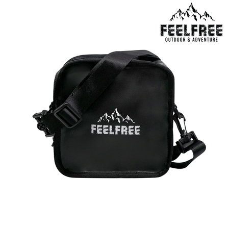 กระเป๋าสะพายข้าง FEELFREE รุ่น QQ สี ดำ_0