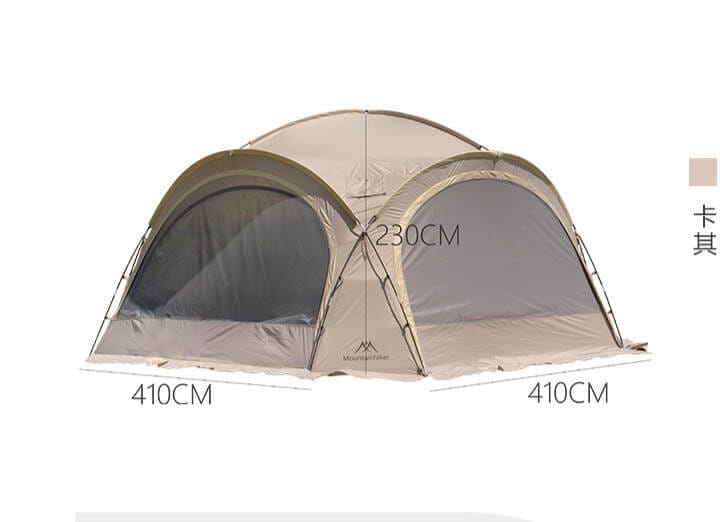 เต็นท์โดม เชลเตอร์ MOUNTAINHIKER สีกากี
