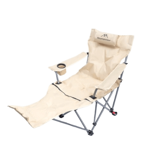 เก้าอี้สปริงปรับระดับ MOUNTAINHIKER รุ่น SPRING VELVET CHAIR 142X84X89 ซม.สีครีม