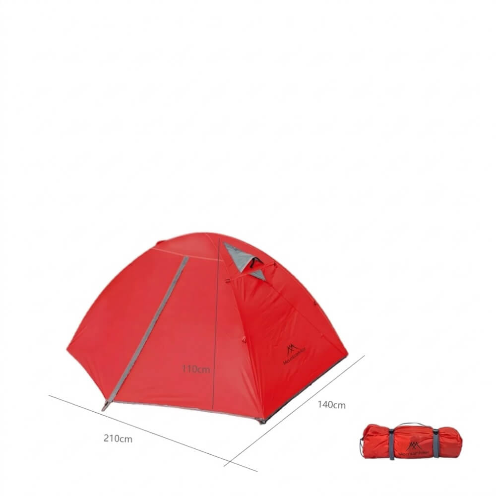 เต็นท์เดินป่า MOUNTAINHIKER รุ่น SZK1259 ขนาด 210X40X110ซม.,สีแดง