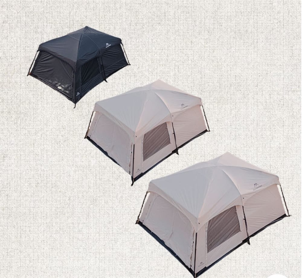เต็นท์ครอบครัว MOUNTAINHIKER ไซส์ M สำหรับ 3-5 คน สีกากี