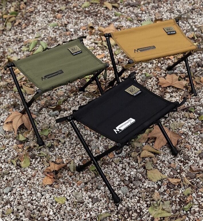เก้าอี้แคมป์ปิ้ง MOUNTAINHIKER 35X25X28 ซม.สีกากี