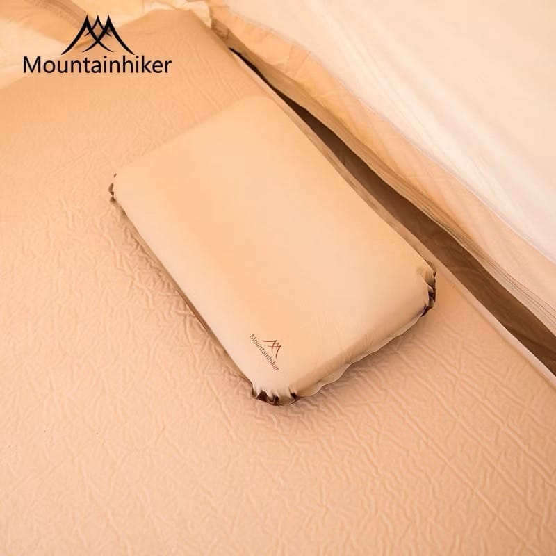 หมอนพองลมอัตโนมัติ MOUNTAINHIKER สีกากี