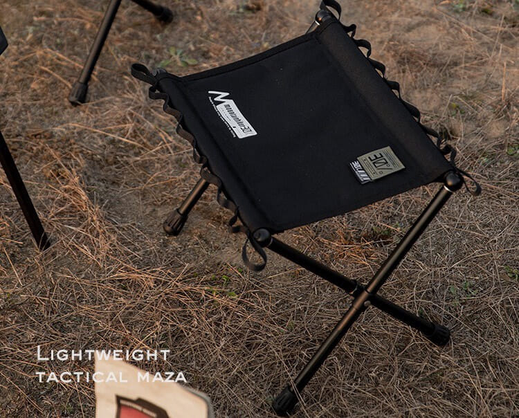เก้าอี้แคมป์ปิ้ง MOUNTAINHIKER 35X25X28 ซม.สีกากี