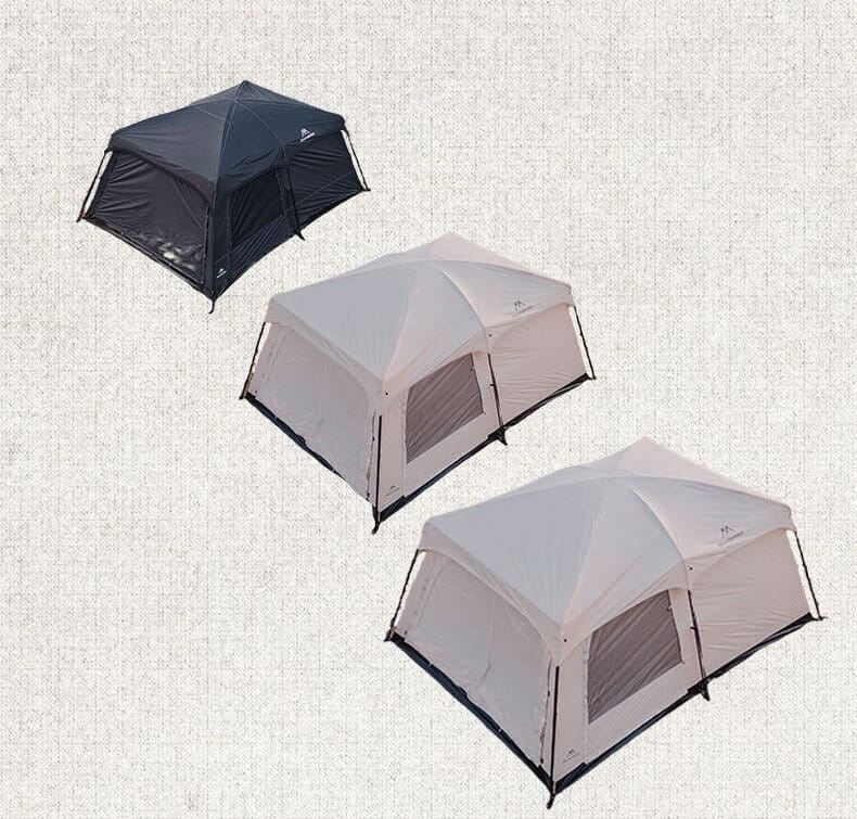 เต้นท์ครอบครัว MOUNTAINHIKER รุ่น STARFIELD ไซต์ XL สีดำ (2 ห้องนอน,1 ห้องนั่งเล่น)