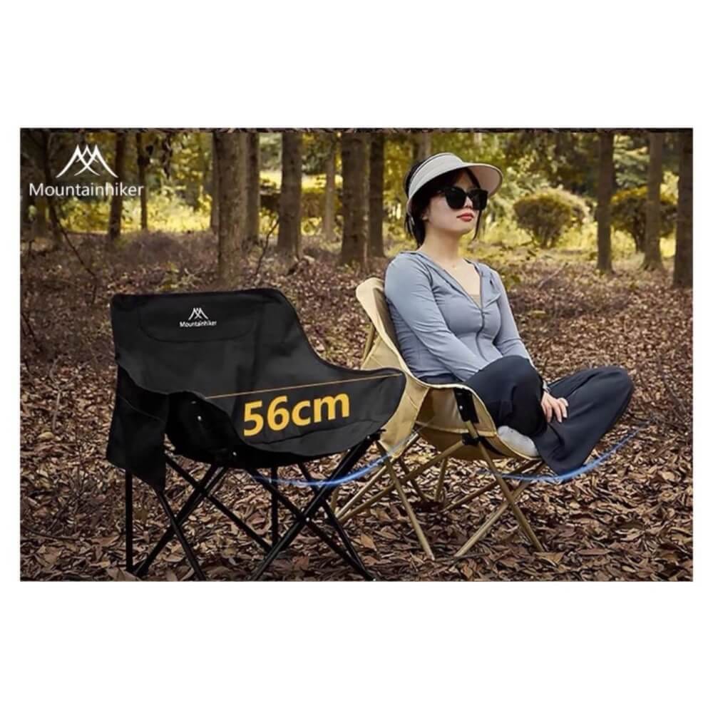 เก้าอี้พับรวบกลาง MOUNTAINHIKER MOON CHAIR KHAKI_3