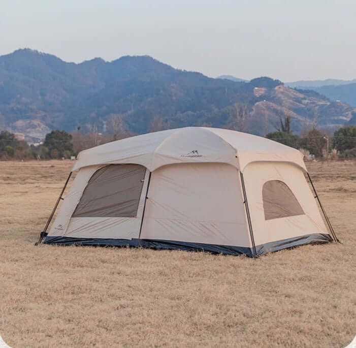 เต้นท์ครอบครัว MOUNTAINHIKER รุ่น STARFIELD ไซต์ XL สีกากี (2 ห้องนอน,1 ห้องนั่งเล่น)