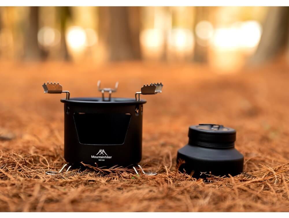 เตาแอลกอฮอล์ แยกส่วน MOUNTAINHIKER 50 มล.สีเทาเข้ม
