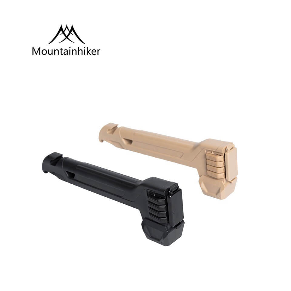 ค้อนและ สมอบกเต็นท์ MOUNTAINHIKER 2IN1 สีกากี