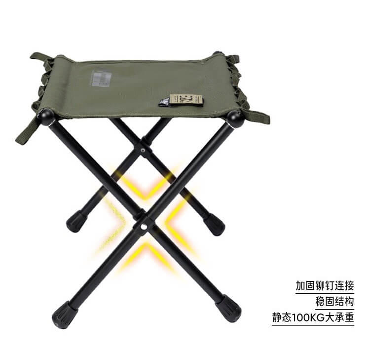 เก้าอี้แคมป์ปิ้ง MOUNTAINHIKER 35X25X28 ซม.สีกากี
