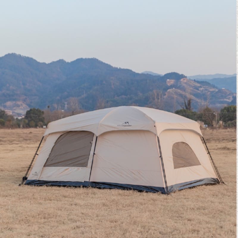 เต็นท์ครอบครัว MOUNTAINHIKER ไซส์ M สำหรับ 3-5 คน สีกากี