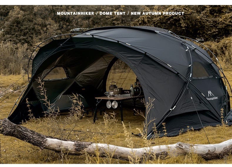 เต็นท์โดม เชลเตอร์ MOUNTAINHIKER สีดำ