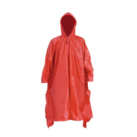 เสื้อกันฝน MOUNTAINHIKER 3-IN-1,สีแดง_0