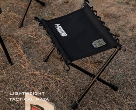 เก้าอี้แคมป์ปิ้ง MOUNTAINHIKER 35X25X28 ซม.สีกากี_2