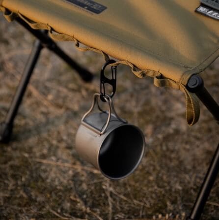 เก้าอี้แคมป์ปิ้ง MOUNTAINHIKER 35X25X28 ซม.สีกากี_3