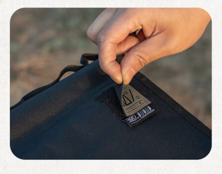 เก้าอี้แคมป์ปิ้ง MOUNTAINHIKER 35X25X28 ซม.สีกากี_5
