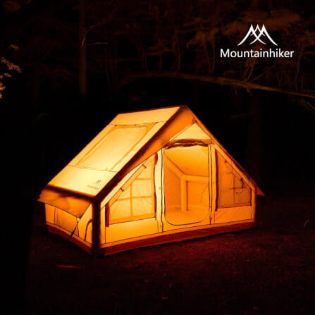 เต็นท์เสาลม MOUNTAINHIKER AIR POLE สีเบจ_6