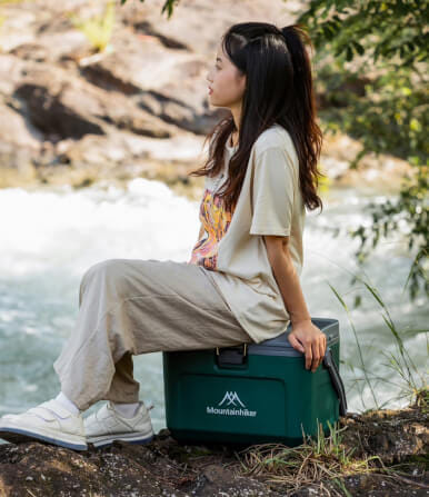 ถังแช่อเนกประสงค์ MOUNTAINHIKER 16 ลิตร สีเขียว_6