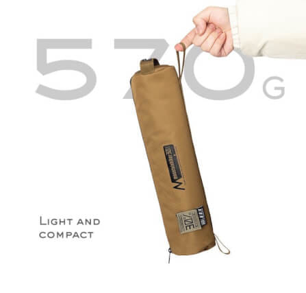 เก้าอี้แคมป์ปิ้ง MOUNTAINHIKER 35X25X28 ซม.สีกากี_8