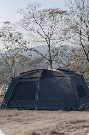 เต้นท์ครอบครัว MOUNTAINHIKER รุ่น STARFIELD ไซต์ M สีดำ (2 ห้องนอน,1 ห้องนั่งเล่น)_3