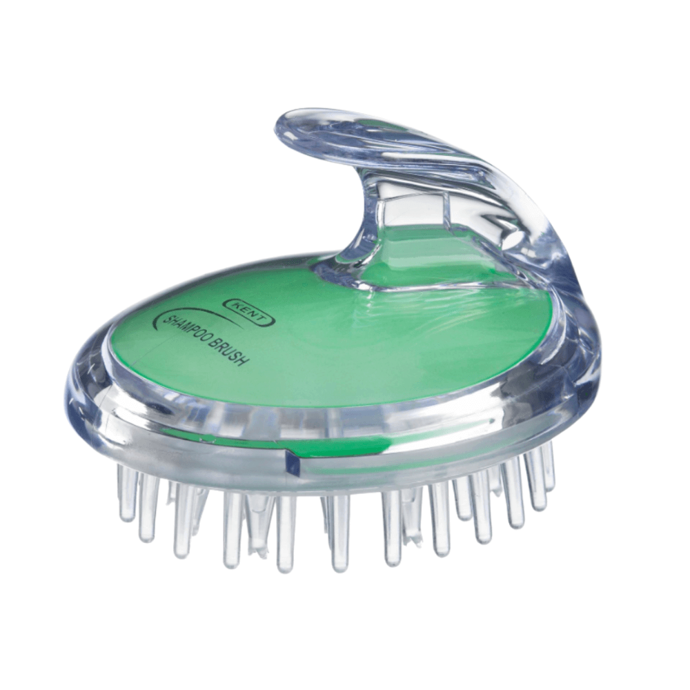 แปรงสระผม KENT SHAMPOO AND SCALP MASSAGE BRUSH สีเขียว_10
