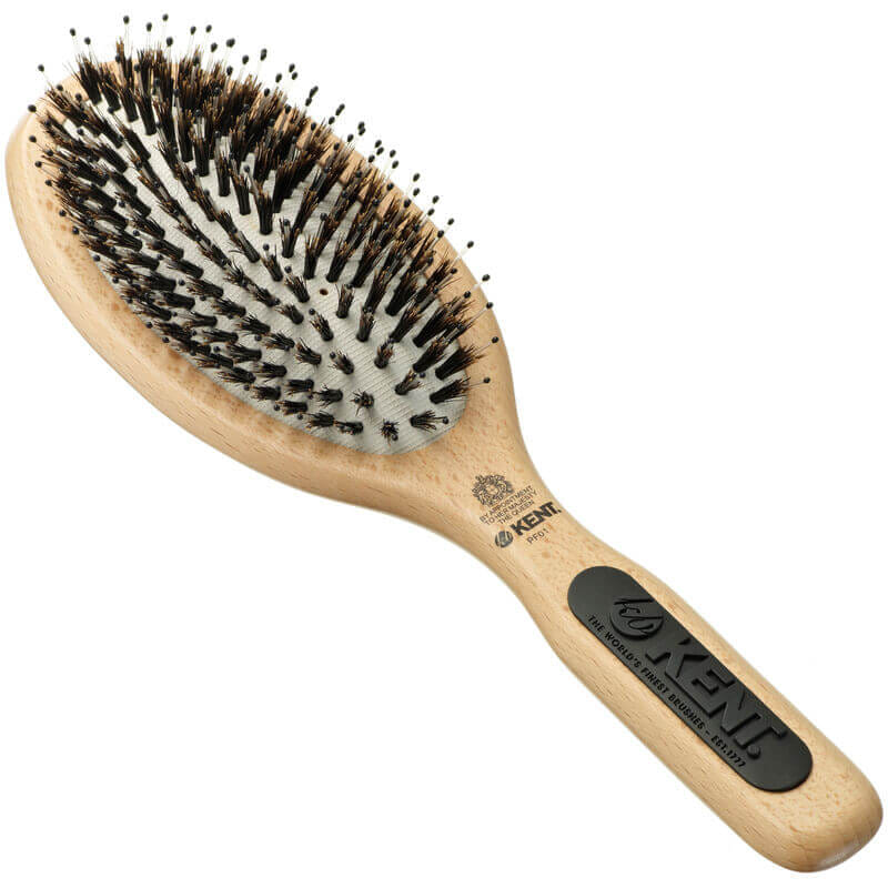 แปรงหวีผมไม้แท้ ขนาดใหญ่ KENT รุ่น PF01 PERFECT FOR SMOOTHING"