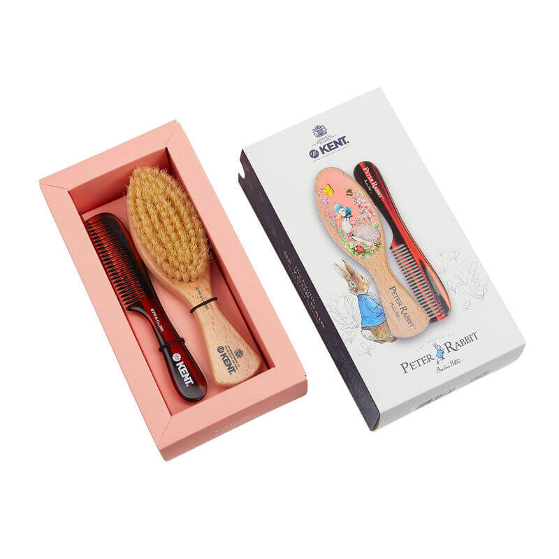 ชุดแปรงผมเด็ก KENT JEMIMA PUDDLE-DUCK&trade; ขนหมูป่า นุ่มพิเศษ