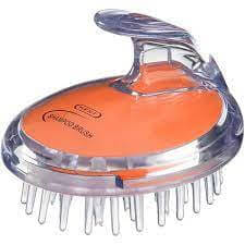 แปรงสระผม KENT SHAMPOO AND SCALP MASSAGE BRUSH สีส้ม