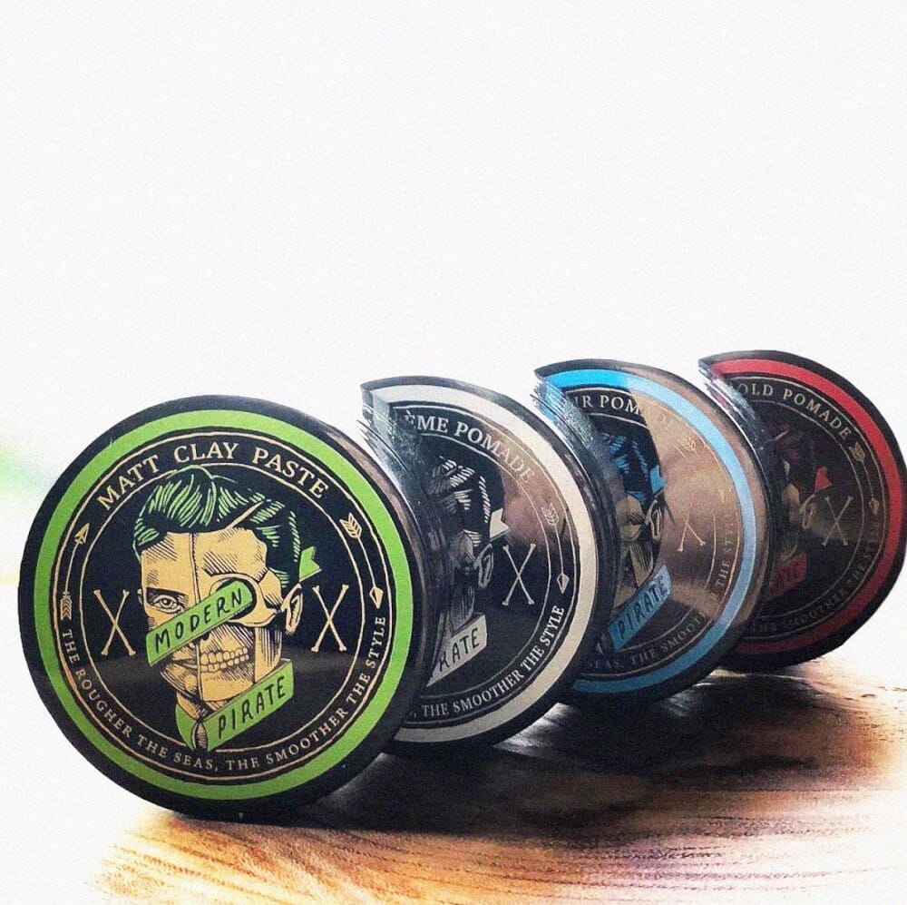 โพเมด MODERN PIRATE รุ่น HEAVY HOLD พลังจัดทรงสูง (100ML) นำเข้าจาก ออสเตรเลีย