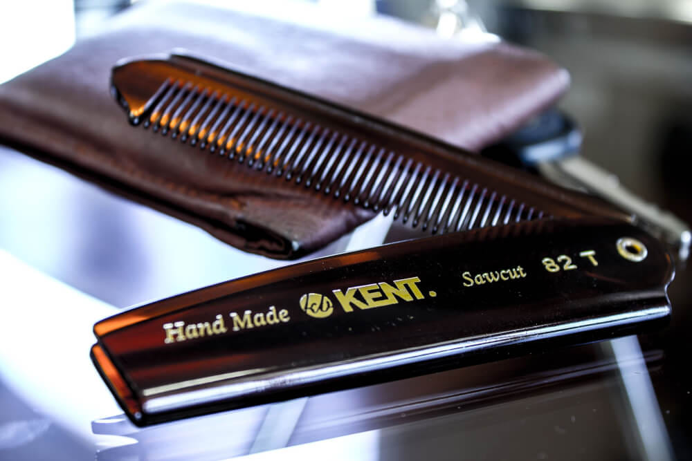 หวีพับแฮนด์เมด KENT 82T หวีพับคลาสสิก ขนาด 190 มม. สำหรับผมบาง-ผมเส้นเล็ก_8