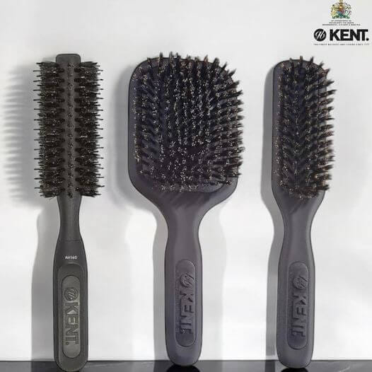 หวีม้วน KENT AH16G ขนหมูป่าผสมไนลอน 48MM | AIRHEDZ ROUND BRUSH