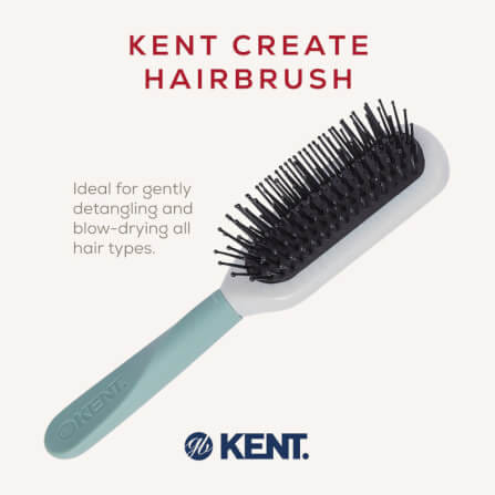 แปรงไดร์ผม KENT CREATE KCR2 CUSHION VENTED PADDLE สีเขียว_2