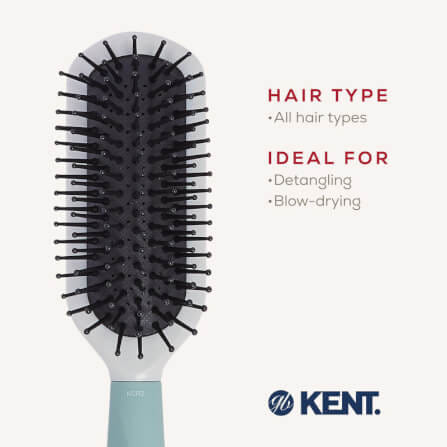 แปรงไดร์ผม KENT CREATE KCR2 CUSHION VENTED PADDLE สีเขียว_5